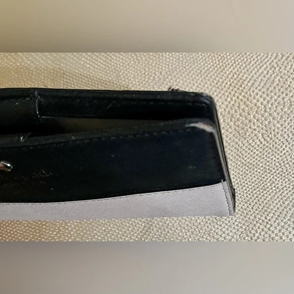 Kate Spade Black & Tan Color Block Wallet - Picture 8 of 8